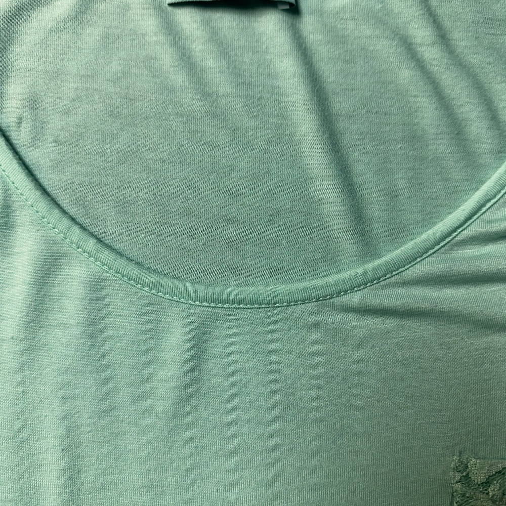 Women's Long Sleeve Teal Top
